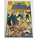 'The New Teen Titans' comic book Issue #2 (Dec 1980) - featuring the first appearance of Deathstroke