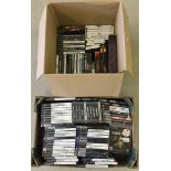 2 boxes of video games & movies to include Playstation, Xbox, Nintendo & PC.