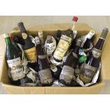 A large quantity of vintage wines to include 2 bottle of Niersteiner Hipping wine.