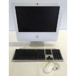 Apple iMac G5 17inch. Complete with keyboard and mouse.