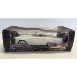 A boxed tinplate 1950s style car 'Replica Dream Cars' by PMS. Approx 1:18 scale.