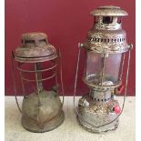 2 vintage Tilley lamps in need of restoration.