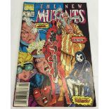 'The New Mutants' comic book issue #98 (Feb 1991) - featuring the first appearances of Deadpool,