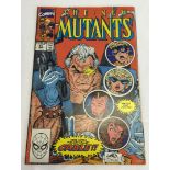 'The New Mutants' comic book issue #87 (Mar 1990) - featuring the first full appearances of Cable