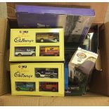 A collection of boxed mixed diecast to include Cadbury's collections.