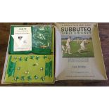 A vintage cricket subbuteo game, club edition. A vintage subbuteo cricket game, club edition.