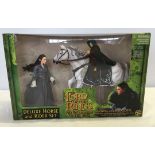 A boxed Lord of the Rings Deluxe horse & rider set - Arwen and Asfaloth from 'The Fellowship of