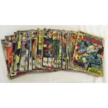 Approx 40 Defenders comic books, mostly 1980s. Published by Marvel Comics.