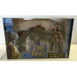 A boxed Lord of the Rings deluxe beast & rider set - Sharkill with Warg beast from 'The Two