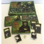 4 boxed of Lord of the Rings: The Fellowship of the Ring games Workshop paintable figures (one still