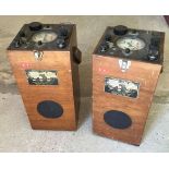 2 vintage portable electricity test meters. Made by Sangamo Weston Ltd