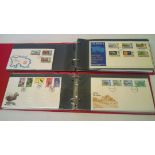 2 albums of 70 Jersey First Day Covers 1969 to 1981.