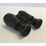 A pair of WW1 Grand Lumiere military regulation binoculars with 10 lenses.