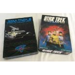 2 Star Trek games by Games Workshop: 1) Star Trek, The Role Playing Game. 2) Star Trek 3 Star-Ship