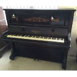 A Marschal Knake upright piano.