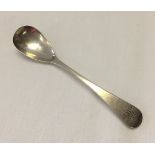 Georgian silver spoon 110mm long, weight approx 10g. Hallmarked 1826 BC&N James Barber, William