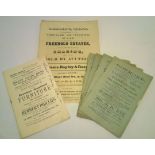 6 19th & early 20th century auction catalogues, comprising:-1) Bayley & Reeve, Charing, Kent 1839,