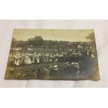 A Fred Spalding real photo postcard of the Recreation Ground, Chelmsford, possibly May Day