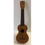 A late 1920s C.F. Martin (Nazareth, Pennsylvania) model 2K soprano ukelele - Rosewood fret board,