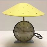 A vintage 'Metamec' Dereham bedside lamp/clock.