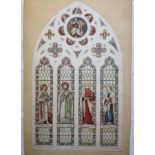 Watercolour sketch, Holy Communion, Camm Studio, design #1402