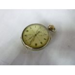 A gentleman's silver cased pocket watch