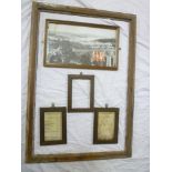 Three small rectangular GWR notice frame