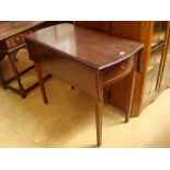 A Strongbow furniture mahogany Pembroke table,