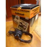 A Hahnel DB200 Universal Daylight screen view/projector for 35mm slides, with instructions,