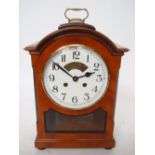 Peter Spicer: A George III style mahogany bracket clock,