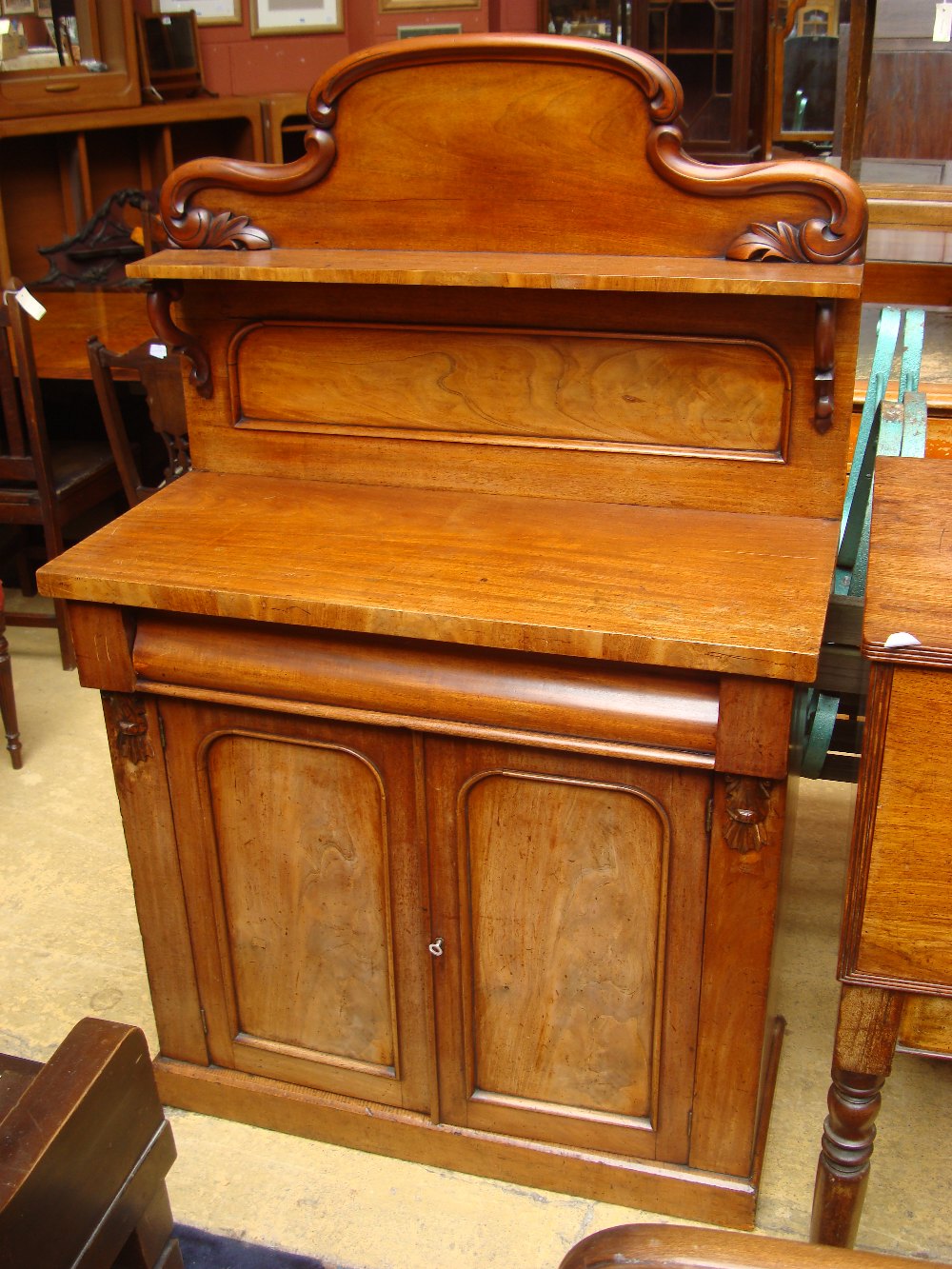 A mid 19th Century chiffonier,