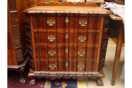 A 20th Century South African small secretaire press.