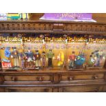 A set of fiive vinyl McFarlane Toys The Beatles Yellow Submarine collectable figures,