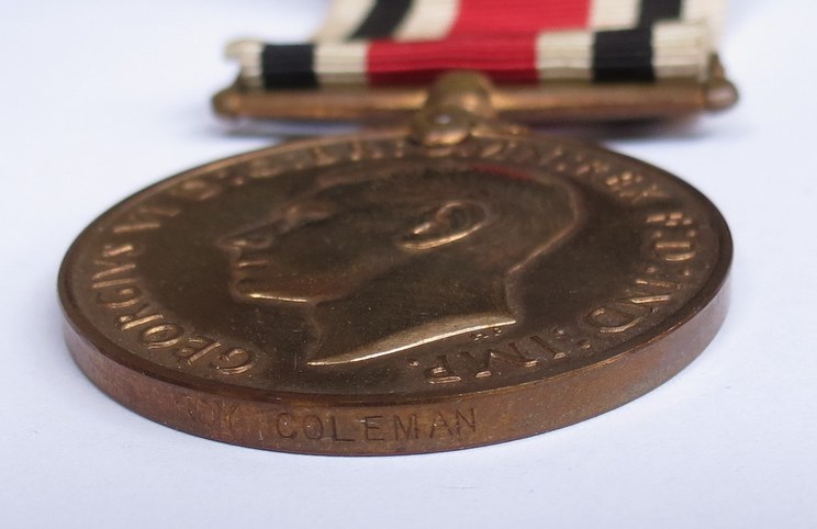Two WWI medal pairs to brothers G-20071 Pte. J.E. COLEMAN R.SUSS.R. and 1949 SPR. S. COLEMAN R.E. - Image 2 of 4