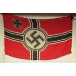 A German pattern Kriegsmarine Naval flag,