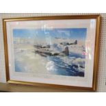 A Robert Taylor limited edition print 'Midway - The Turning of the Tide',