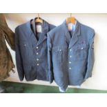 Two Post War RAF uniforms