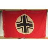 A German style unit or vehicle recognition flag, Balkenkreuz,