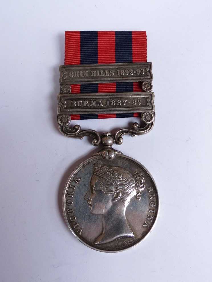 An India General Service medal (IGS) named to 1570 Pte. S.