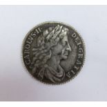 A Charles II 1684 shilling (fine)