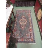 A handmade runner carpet,