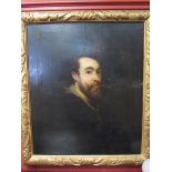 An 18th Century oil on canvas portrait of the artist Rubens with provenance,