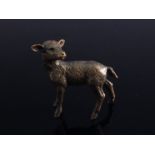 A limited edition solid bronze figure of a lamb 158/250