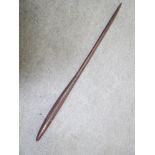 A 19th Century Polynesian throwing stick
