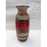 A German ceramic vase, Scheurich,