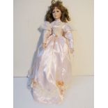 A china doll 24inch high moving eyes