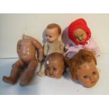 A selection of early 20th Century German dolls,