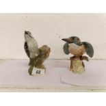 A Beswick Spotted Woodpecker and a Beswick Kingfisher
 
These are in good condition with no damage