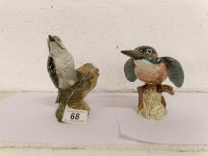 A Beswick Spotted Woodpecker and a Beswick Kingfisher
 
These are in good condition with no damage