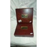 2 cased Royal Mint Gb executive proof coin collections